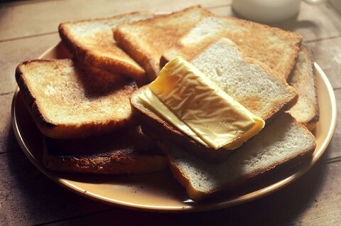 tipos de pan-pan blanco